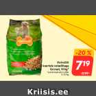 Allahindlus - Kuivsööt
koertele veiselihaga
Grrreat, 10 kg*
