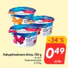 Allahindlus - Kohupiimakreem Alma, 150 g
