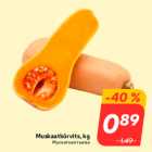 Allahindlus - Muskaatkõrvits, kg

