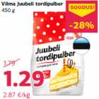 Vilma Juubeli tordipulber
450 g