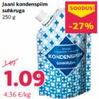 Jaani kondenspiim
suhkruga
250 g