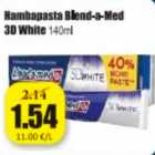 Магазин:Grossi,Скидка:Зубная паста Blend-a-Med 3D White 140 мл
