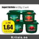 Allahindlus - Jogurt Activia