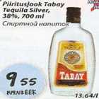 Alkohol - Piiritusjook Tabay Tequila Silver