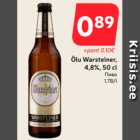 Õlu Warsteiner,
4,8%, 50 cl