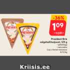 President Brie
valgehallitusjuust, 125 g