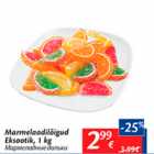 Allahindlus - Marmelaadilõigud Eksootik, 1 kg