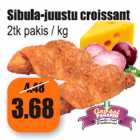 Sibula-juustu croissant
