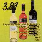 Hispaania kaitstud päritolunimetusega vein Gran Castillo, 0,75 l