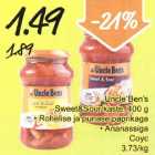 Uncle Ben`s Sweet&Sour kaste, 400 g