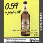 Alkohol - Hele õlu Alexander 5,2%, 0,5 l