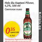 Alkohol - Hele õlu Kapteni Pilsner