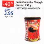Allahindlus - Lahustuv kohv Nescafe Classic, 250 g