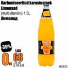 Allahindlus - Karboniseeritud karastusjook Limonaad