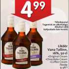Allahindlus - Liköör
Vana Tallinn,
16%, 50 cl