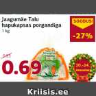 Allahindlus - Jaagumäe Talu
hapukapsas porgandiga
1 kg