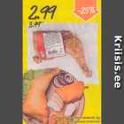 Магазин:Säästumarket,Скидка:Копченые куриные окорочка