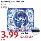 Allahindlus - Saku Originaal hele õlu