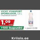 VICHY VIVASPORT
SPORDIJOOK, 1,5 L
