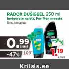 Allahindlus - RADOX DUŠIGEEL 250 ml