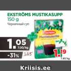 Allahindlus - EKSTRÖMS MUSTIKASUPP
150 g