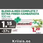 Allahindlus - BLEND-A-MED COMPLETE 7
EXTRA FRESH HAMBAPASTA
100 ml