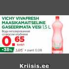 VICHY VIVAFRESH
MAASIKAMAITSELINE
GASEERIMATA VESI 1,5 L