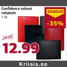 Confidence nahast rahakott 1 tk

