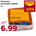 Saaremaa kuumsuitsu peekon kg