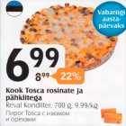 Kook Tosca rosinate ja pähklitega