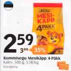 Kommisegu Mesikäpp 4-Päkk