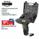 Akukruvikeeraja Kauftec Pro
3,6 V
