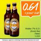 Alkohol - Walter 7% 0,5l (Eesti õlu)
