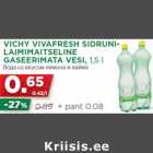 VICHY VIVAFRESH SIDRUNILAIMIMAITSELINE
GASEERIMATA VESI, 1,5 l