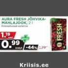 Allahindlus - AURA FRESH JÕHVIKAMAHLAJOOK,
2l