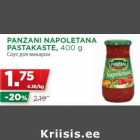 PANZANI NAPOLETANA
PASTAKASTE, 400 g