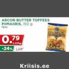 ARCOR BUTTER TOFFEES
PIIMAIIRIS, 150 g