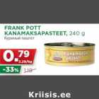 Allahindlus - FRANK POTT
KANAMAKSAPASTEET, 240 g