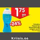 Palmolive
Thermal Spa
Mineral Massage
dušigeel, 250 ml