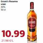 Allahindlus - Grant’s Reserve
viski
40%
50 cl