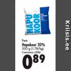 Pere
Hapukoor 20%