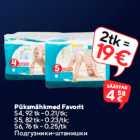 Mähkmed - Püksmähkmed Favorit

