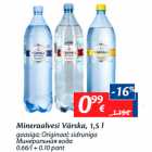 Allahindlus - Mineraalvesi Värska, 1,5 l

