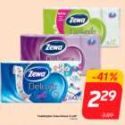 Туалетная бумага Zewa Deluxe 8 рулонов *