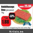 Hakklihasegu
Oma