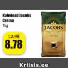 Кофе в зернах Jacobs Crema 1 кг