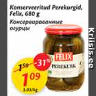 Konserveritud Perekurgid, Felix, 680 g