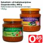 Kabatšoki- või baklažaanipüree
Gospodarotška, 445 g

