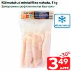 Külmutatud mintaifilee nahata, 1 kg
