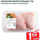 Jahutatud broilerikints Talupoja, 1 kg
